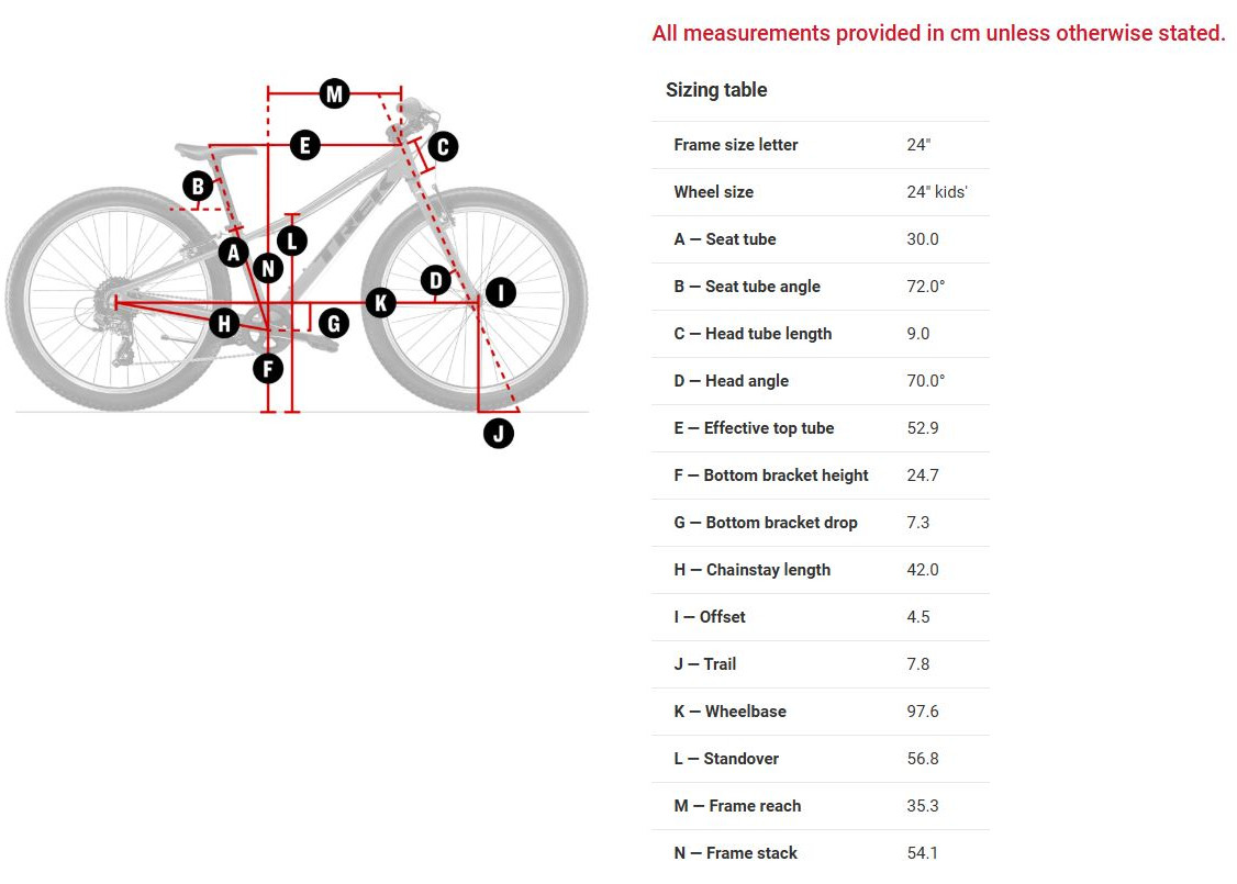 PRECALIBER 24 8-SPEED GEOMETRY
