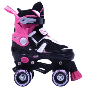 ΑΘΛΟΠΑΙΔΙΑ  Αυξομειούμενα Roller Skates - Φούξια